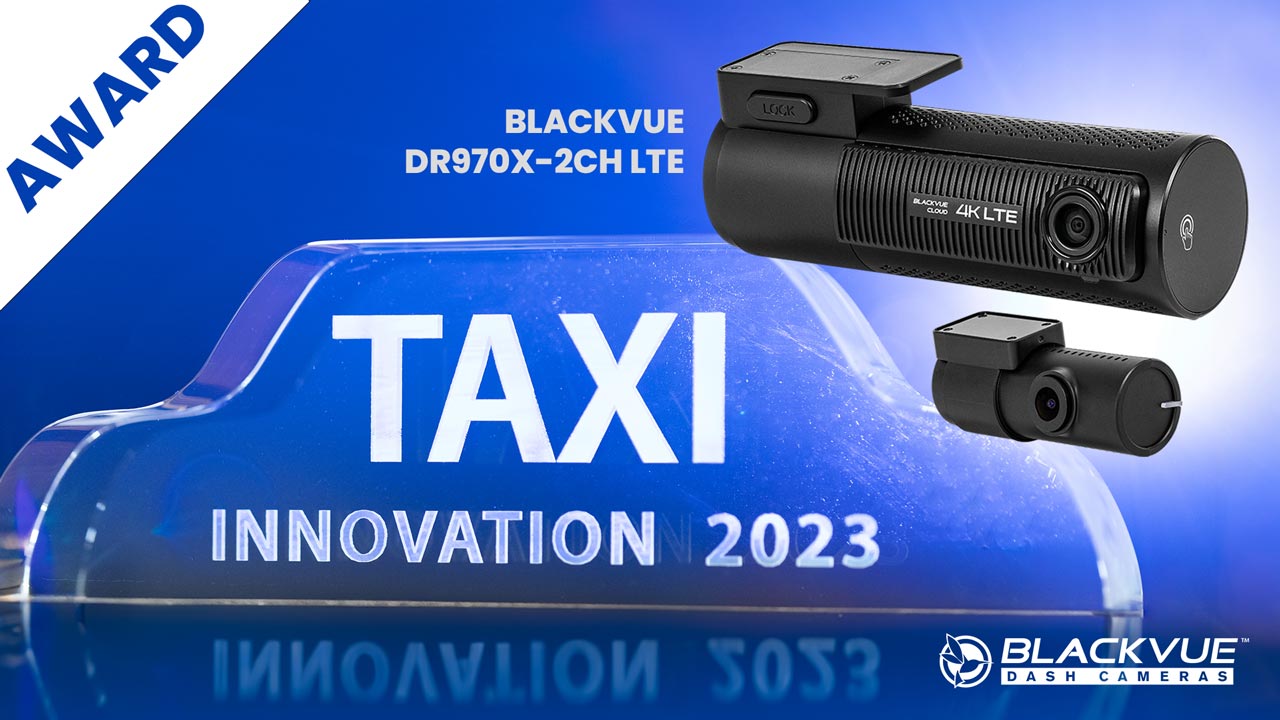 DR970X-2CH LTE Receives Paris Taxi Innovation Award