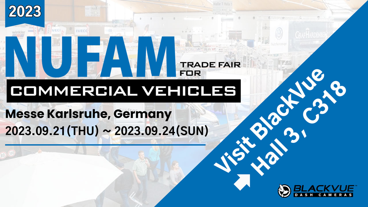 [Trade Show] Meet BlackVue in Germany at NUFAM 2023